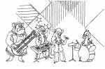 chip costume dale drummers gadget guitar lineart microphone monterey_jack playing scene sing synthesizer балу // 2925x1931 // 116.9KB