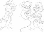 angry chip dale gadget in_love lineart lord_of_darkness on_hands // 640x462 // 55.3KB