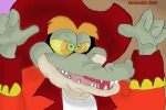 angry anthrodile coat hat sewernose_de_bergerac // 3150x2100 // 481.2KB