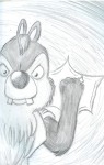 angry dale fist hit owlor sketch // 603x944 // 345.1KB