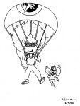 flying gadget lineart parachute robert_knaus rr_sign zipper // 437x576 // 11.0KB