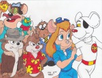1girls 6boys angry cheese cheese_spirit chip crash2014 crossover dale danger_mouse danger_mouse_(series) embrace ernest_penfold fist gadget monterey_jack zipper // 3280x2508 // 5.1MB