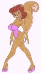 huge_breasts mcgwire mrs._squirrel shoes swimsuit // 731x1280 // 138.3KB