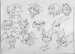 amy_rose chip dale dtzon foxglove gadget knuckles many_boys many_girls miles_prower shadow_the_hedgehog sketch sonic // 1280x930 // 723.5KB