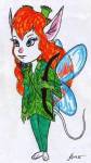 arrow bow elf gadget gloves jacket pants red_hair wings арчи // 333x593 // 39.5KB
