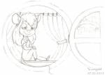 1girls gadget sit sketch window youngold // 800x577 // 166.4KB