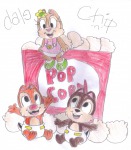 baby chip clarice dale diaper dress flower fun koopateen007 popcorn shoes sit young // 1121x1280 // 274.5KB