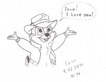 chip djgogi in_love sketch // 866x673 // 185.2KB