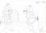 angry ar_chip chip dale door fist sketch // 1123x816 // 47.4KB