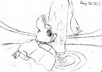 daisy_fancy flying foxglove sketch // 2336x1650 // 295.6KB