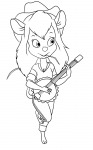 1girls banjo country gadget hat lineart martin_hamsy playing // 781x1250 // 157.7KB