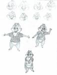 agent_chip angry dale modelsheet open_mouth sketch // 500x657 // 57.7KB