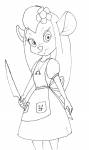 alice_liddell american_mcgee's_alice apron cdrrunderground cosplay crossover dress flower gadget knife pendant sketch // 623x1042 // 146.1KB