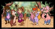 1boys 5girls angry brittany chip chipettes crossover foxglove gadget jeanette liunors tammy // 1100x596 // 565.3KB