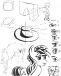 crmareli crossover gadget hat human my_little_pony sketch // 1731x2117 // 351.3KB