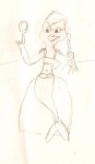 ariel cosplay crossover imiladris mermaid mirror sketch tammy the_little_mermaid underwater // 554x951 // 271.5KB