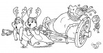 bag cart chip cosplay dale elisa_picuno gift horn lineart tired // 1566x805 // 30.3KB