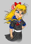 1girls cosplay crossover gadget herwig_bartalszky red_tie ribbon sailor_suit school_uniform shirt skirt tenchi_muyo_in_love tie // 640x920 // 93.6KB