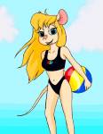ball beach_ball bikini gadget rebekah rr_sign sea swimsuit // 846x1092 // 116.6KB