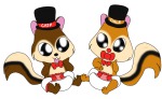 2boys baby bokeol chip dale diaper hat ribbon sit soother tongue // 716x442 // 143.1KB