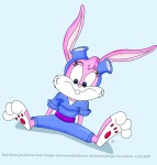 1girls babs_bunny cosplay crossover gadget goggles overall spongefox tiny_toon_adventures // 2349x2463 // 1014.1KB