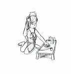 1girls electronic gadget giovanni invention lost radio sketch torn_clothes // 578x604 // 101.2KB