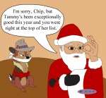 chip gag gift kevin_sharbaugh paper ribbon santa_claus sit xmas // 673x625 // 70.7KB