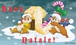 cake candy chip congratulation dale elisa_picuno santa_hat scarf sit snow snowflake tongue winter xmas // 1018x600 // 530.9KB