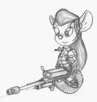 1girls gadget gun military_uniform oleg sketch // 551x580 // 34.3KB