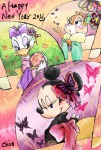 3girls butterfly chico_110 clarice congratulation daisy_duck flower kimono minnie_mouse new_year ribbon // 540x800 // 149.4KB