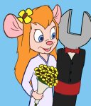 bryce costume dress flower flowers gadget wedding wedding_dress wrench // 1418x1650 // 405.7KB
