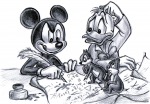 chip dale donald_duck formula ink inkwell mickey_mouse paper pen sit sketch table tongue zdrer456 // 1744x1216 // 1.4MB