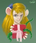 1girls box claws cyaegha gadget gift tentacle // 398x471 // 30.7KB