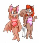 2girls chip_n'death foxglove swimsuit tammy towel // 318x341 // 52.1KB