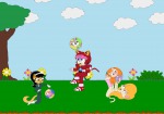 6girls ball cleo crossover flowers gadget game kitty_katswell kneeling kphoria lying polly_esther samurai_pizza_cats t.u.f.f._puppy the_catillac_cats // 2126x1500 // 773.4KB
