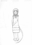 1girls barefoot cosplay dress gadget honma_meiko sketch виски // 2448x3411 // 1.8MB