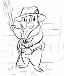 1boys chip clockwork_cat fire sketch storyboard torch whip // 482x566 // 81.9KB
