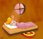 1girls bed blanket closed_eye gadget lying pillow rakott sleep sleepwear window // 508x466 // 59.9KB