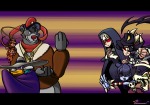 aggressive angry baloo chip crossover dale darkwing_duck darkwing_duck_(series) fight fist game jump lasso skullgirls southpawper talespin // 1914x1344 // 990.7KB
