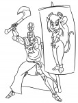 1boys 1girls axe gadget knight picture poster sketch smaggthesmug // 683x891 // 244.1KB